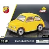 Construction toy Cobi Fiat Abarth 595 model 24514 — scale 1:35, collectible buildable vehicle