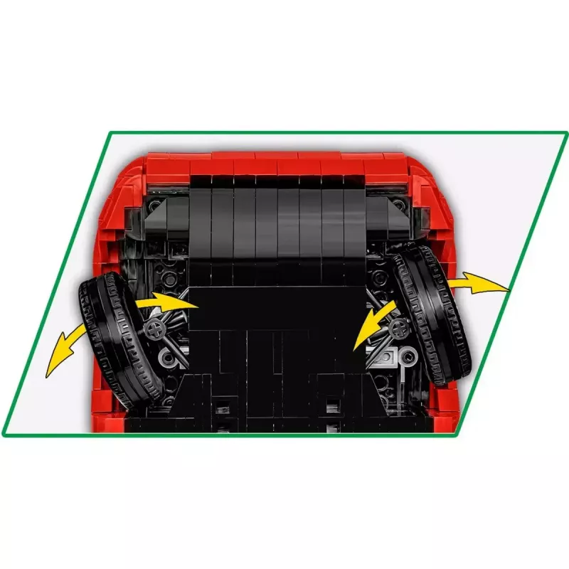 Construction toy Cobi Lancia Delta HF Integrale 1:35 scale model COBI-24357, collectible building set