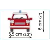 Construction toy Cobi Trabant 601 Universal Fire Brigade set model 24555, brick building kit