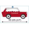 Construction toy Cobi Trabant 601 Universal Fire Brigade set model 24555, brick building kit