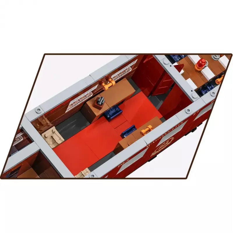 Construction toy Cobi Compiègne Waggon 11 November 1918 COBI-6291 building set