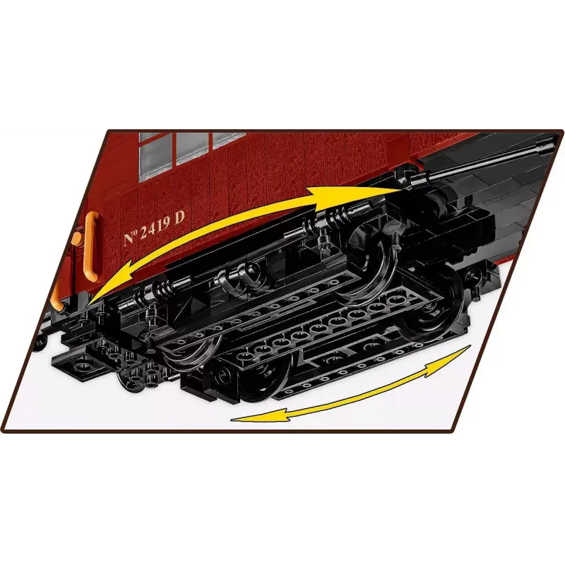 Building blocks COBI DR BR 52 Steam Locomotive 2001 pcs