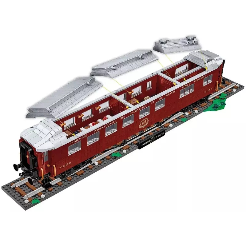 Building blocks COBI DR BR 52 Steam Locomotive 2001 pcs