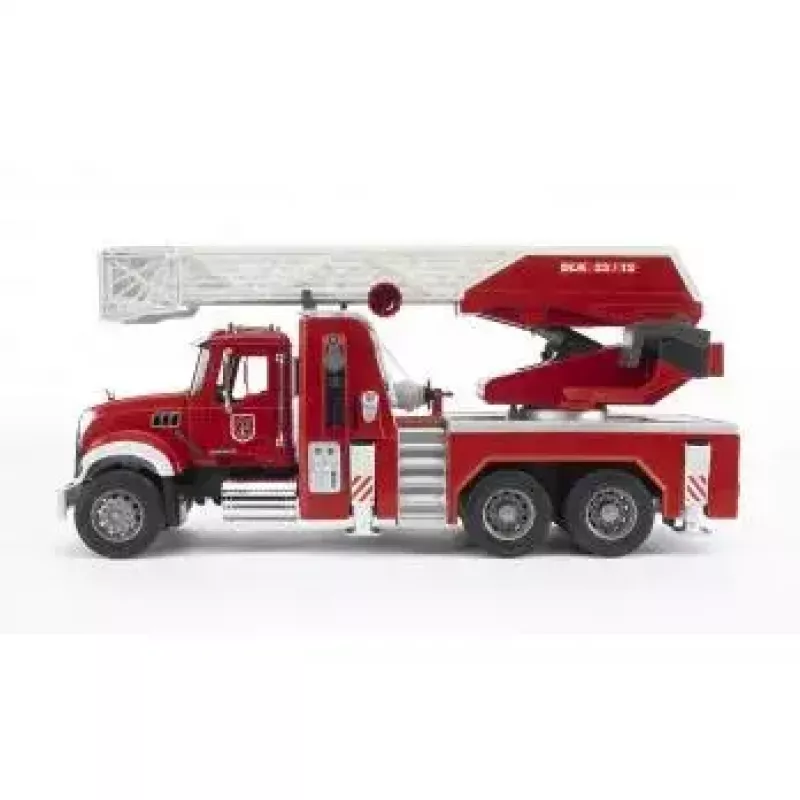 Fire Engine BRUDER MACK Granite with Water Pump