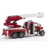 Fire Engine BRUDER MACK Granite with Water Pump