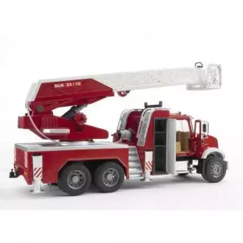 Fire Engine BRUDER MACK Granite with Water Pump