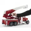 Fire Engine BRUDER MACK Granite with Water Pump