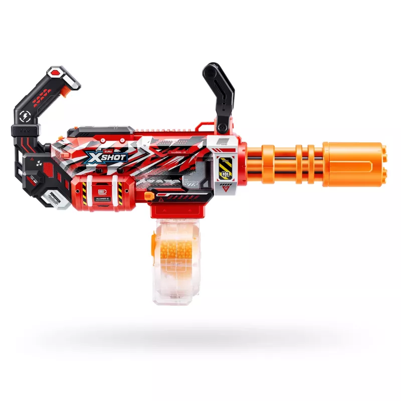 Gel blaster Zuru XSHOT Hyper Gel Gattlin Blaster — rapid-fire toy blaster with rotating barrel