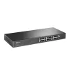 TP-Link 24-Port 10/100Mbps Rackmount Network Switch, Unmanaged, Fast Ethernet (10/100), Full duplex, Rack mounting, 1U
