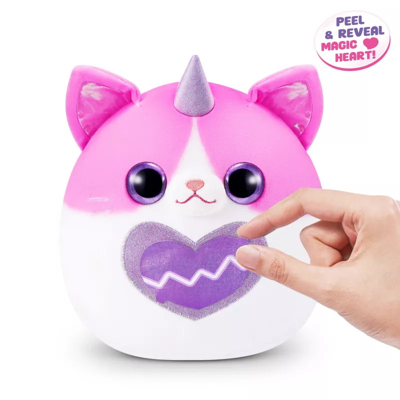 Plush Animal Toy Zuru Rainbocorns Kitty Mania, multicolour, for ages 3+
