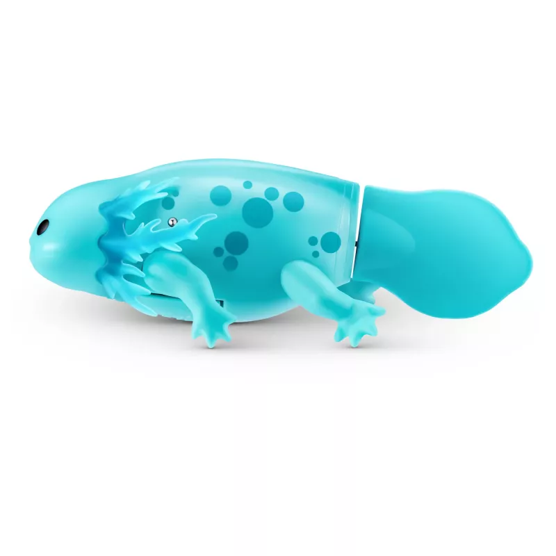 Soft toy Zuru Pets Alive Swimming Axolotls plush toy, toy cat size, model 9556UQ1