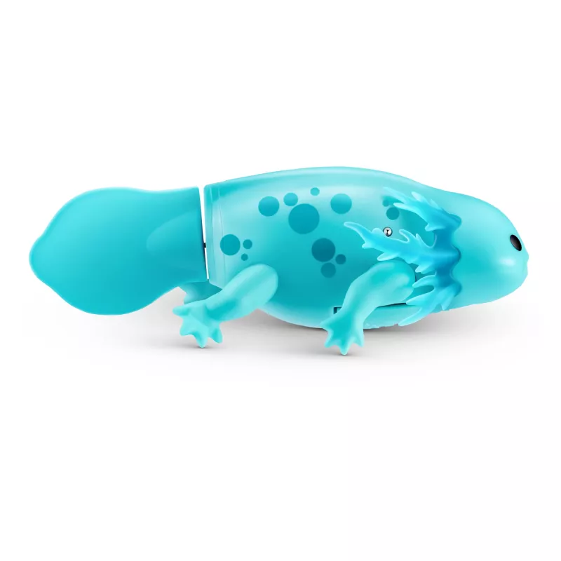 Soft toy Zuru Pets Alive Swimming Axolotls plush toy, toy cat size, model 9556UQ1