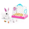 Plush toy Zuru Mama Bunny & Baby Surprise, interactive plush pair, assorted
