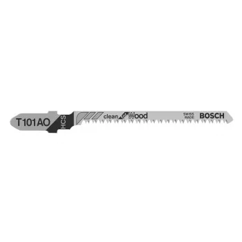 Bosch 2 608 630 031 jigsaw/scroll saw/reciprocating saw blade Jigsaw blade High carbon steel (HCS) 5 pc(s)