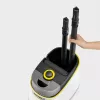 Kärcher SC 4 Deluxe Iron Steam Cleaner, 2250 W, White/Black, with EasyFix Floor Kit and Steam Iron