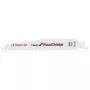 Sabre Saw Blade Bosch S 610 VF Heavy for Wood and Metal 15 cm 5 TPI