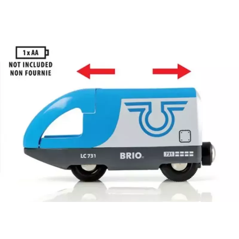Play vehicle track accessory BRIO 33506 — 3 pieces, multicolour, AAA battery