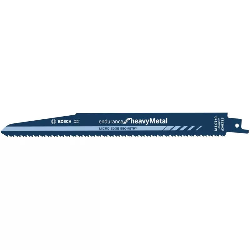 Saber saw blades Bosch S 1130 CF Endurance for metal 225 mm, 25 pcs