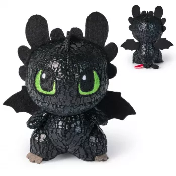 Plush collectible dragon toy Spin Master How to Train Your Dragon — Totem design, soft figure, assorted variants