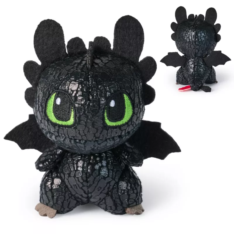 Plush collectible dragon toy Spin Master How to Train Your Dragon — Totem design, soft figure, assorted variants