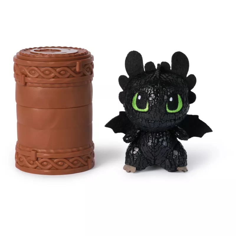 Plush collectible dragon toy Spin Master How to Train Your Dragon — Totem design, soft figure, assorted variants