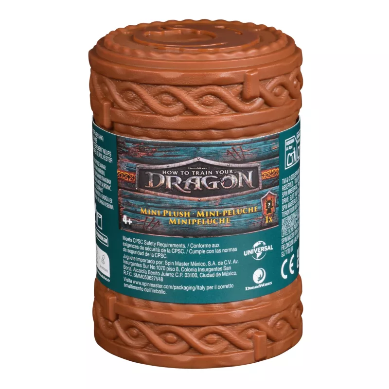 Plush collectible dragon toy Spin Master How to Train Your Dragon — Totem design, soft figure, assorted variants