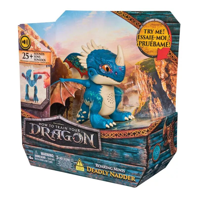 Spin Master How to Train Your Dragon - Interactive Mini Dragon Stormfly