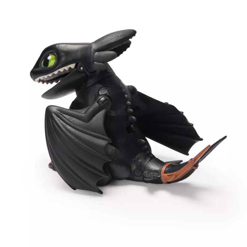 Interactive mini Toothless figure Spinmaster — How to Train Your Dragon, sound effects, model 6074239