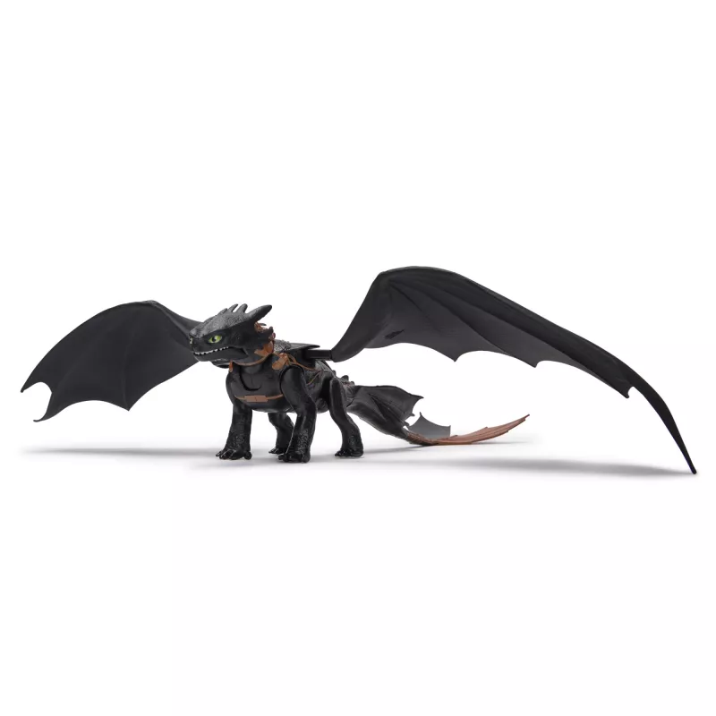 Action Figure Spinmaster Ultimate Plasma Blast Toothless 25-inch Wings Lights & Sounds, Ages 4+