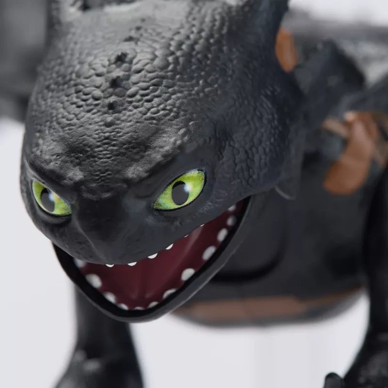 Action Figure Spinmaster Ultimate Plasma Blast Toothless 25-inch Wings Lights & Sounds, Ages 4+