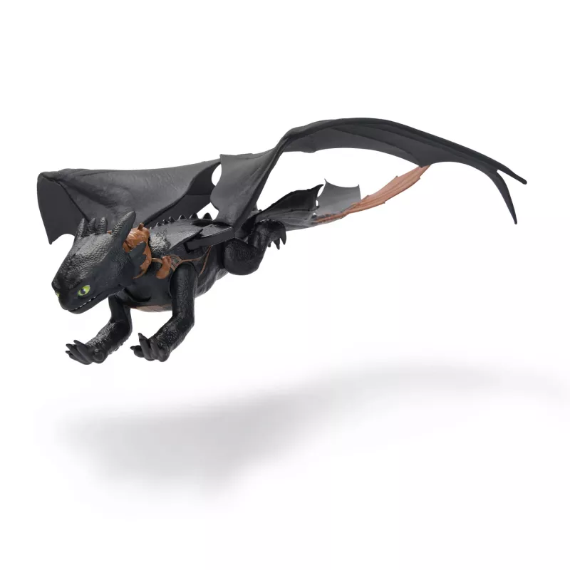 Action Figure Spinmaster Ultimate Plasma Blast Toothless 25-inch Wings Lights & Sounds, Ages 4+