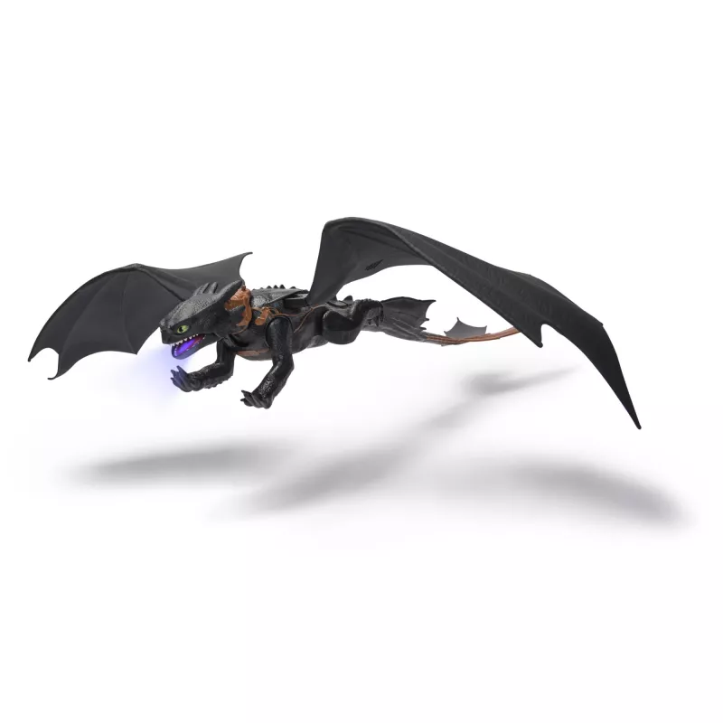 Action Figure Spinmaster Ultimate Plasma Blast Toothless 25-inch Wings Lights & Sounds, Ages 4+