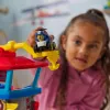 PAW Patrol : Air Rescue, Pup Squad Adventure Bay Airport Playset, with Chase Toy Car & Vehicle Launcher, Kids Toys for Boys and Girls 3+