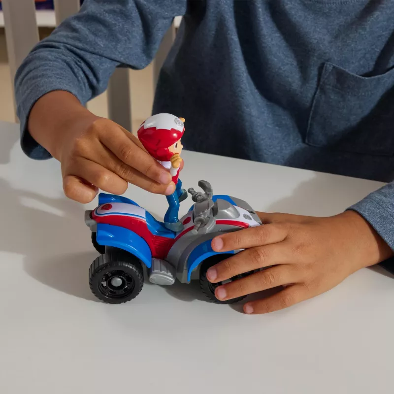 PAW Patrol , Ryder’s ATV Toy Vehicle with Collectible Action Figure, Sustainably Minded Kids Toys for Boys & Girls Ages 3 and Up