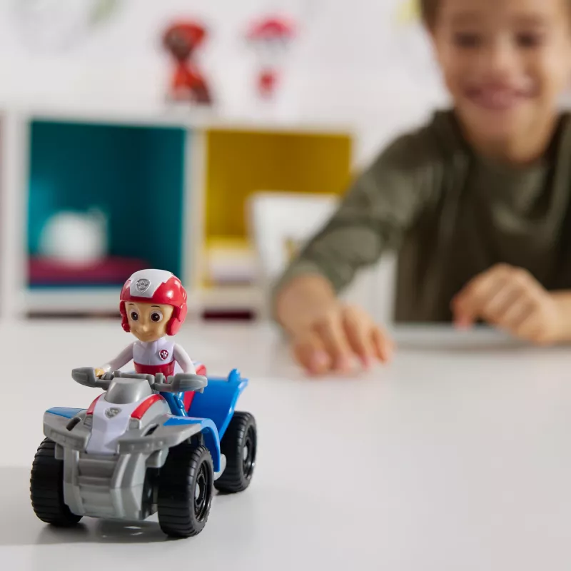 PAW Patrol , Ryder’s ATV Toy Vehicle with Collectible Action Figure, Sustainably Minded Kids Toys for Boys & Girls Ages 3 and Up