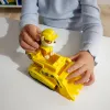 PAW Patrol , Rubble’s Bulldozer Toy Truck with Collectible Action Figure, Sustainably Minded Kids Toys for Boys & Girls Ages 3 and Up