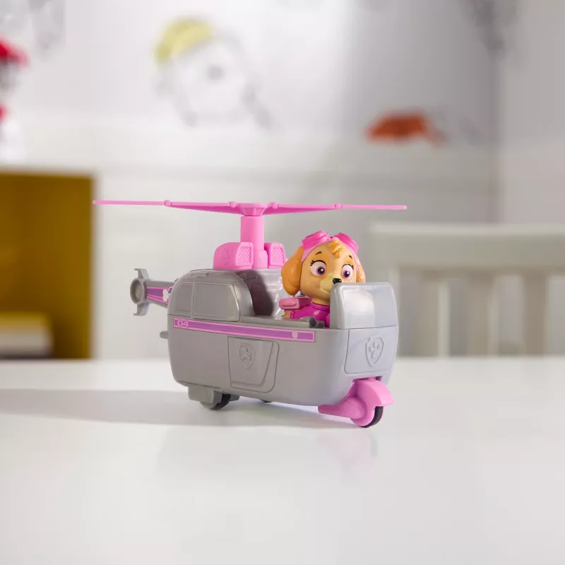 PAW Patrol , Skye’s Helicopter, Toy Vehicle with Collectible Action Figure, Sustainably Minded Kids Toys for Boys & Girls Ages 3 and Up