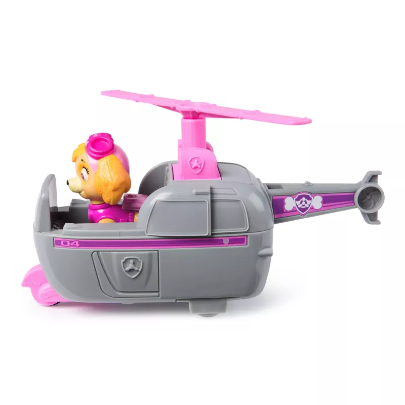 PAW Patrol , Skye’s Helicopter, Toy Vehicle with Collectible Action Figure, Sustainably Minded Kids Toys for Boys & Girls Ages 3 and Up