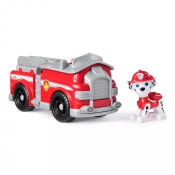 PAW Patrol , Marshall’s Firetruck, Toy Vehicle with Collectible Action Figure, Sustainably Minded Kids Toys for Boys & Girls Ages 3 and Up
