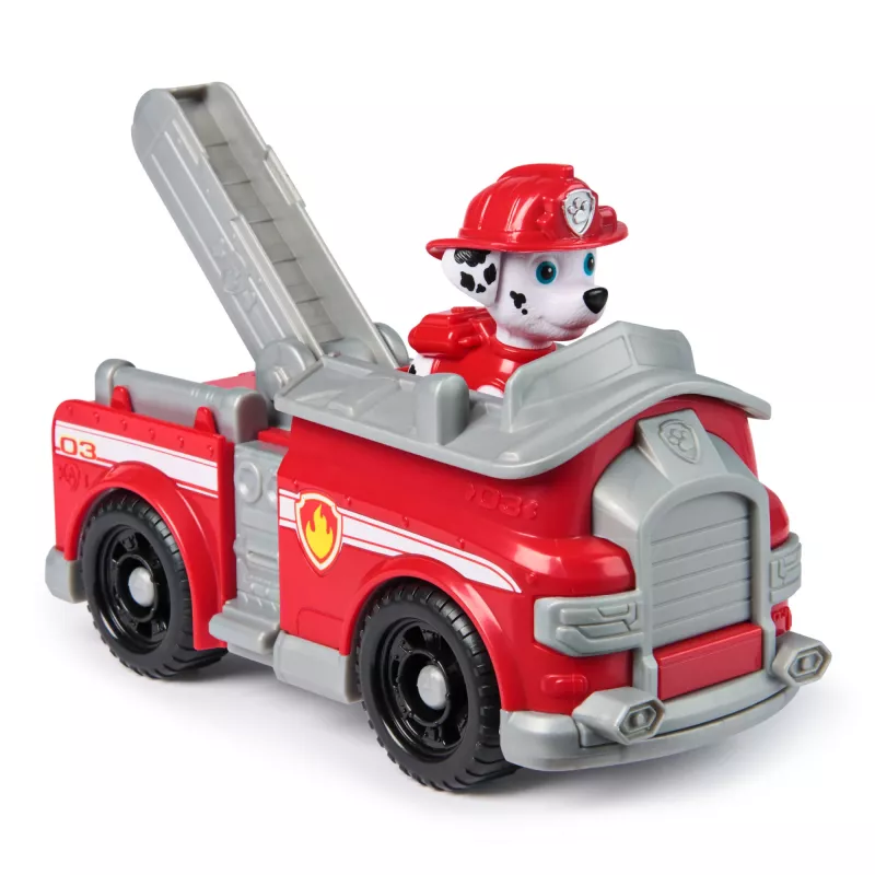 PAW Patrol , Marshall’s Firetruck, Toy Vehicle with Collectible Action Figure, Sustainably Minded Kids Toys for Boys & Girls Ages 3 and Up