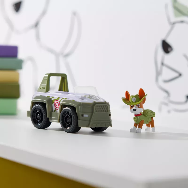Vehicle PAW Patrol Tracker’s Jungle Rescue Vehicle Green Plastic