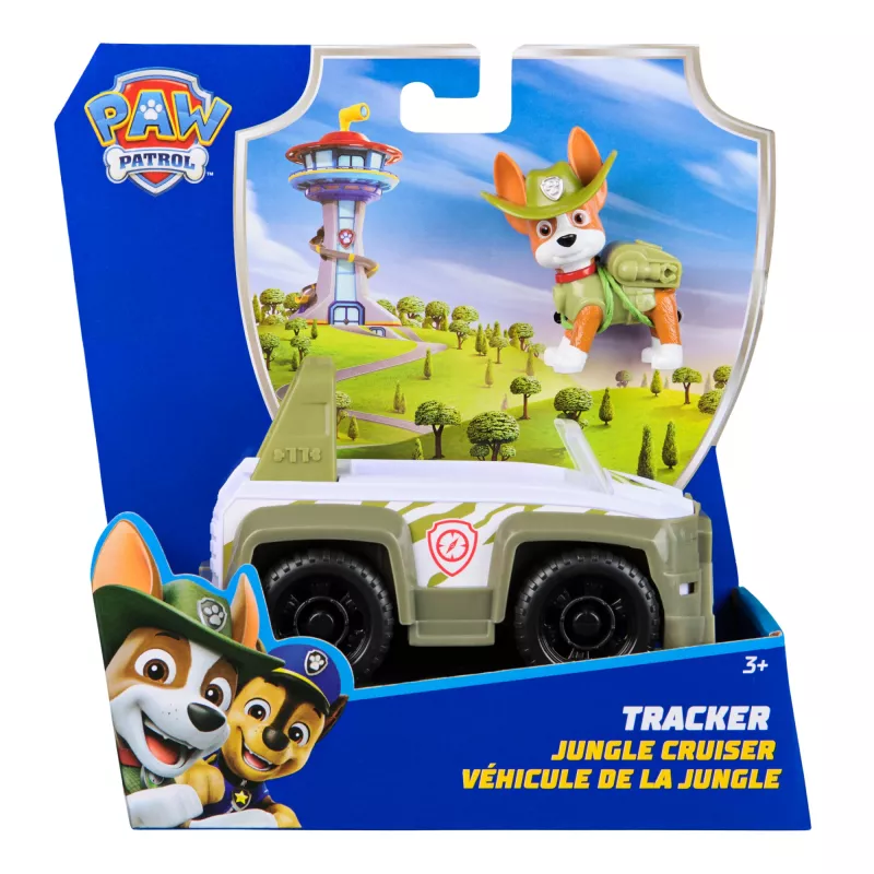 Vehicle PAW Patrol Tracker’s Jungle Rescue Vehicle Green Plastic