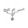 Monitor Mount ICY BOX IB-MS525-T 30 inch Grey Silver Clamp Grommet