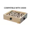 Wooden Labyrinth Board game Ravensburger BRIO Labyrinth Boards, black, 273×228×9 mm, age 6+
