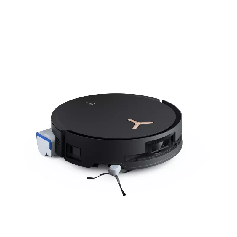 Robot vacuum cleaner Ecovacs Deebot X8 Pro Omni, black, dust-bag 0.22 L, runtime 145 min, Li-Ion 6400 mAh