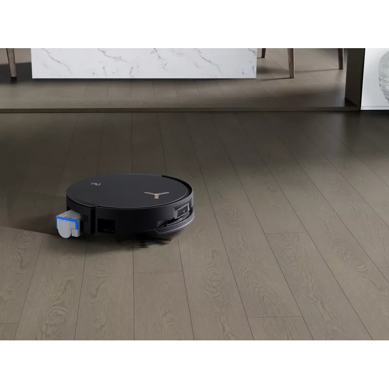 Robot vacuum cleaner Ecovacs Deebot X8 Pro Omni, black, dust-bag 0.22 L, runtime 145 min, Li-Ion 6400 mAh