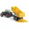 Toy tractor Siku Fendt 939 with Joskin trailer, die-cast 1:32 scale