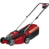 Cordless Lawn Mower and Grass Trimmer Set EINHELL GE-CM 18/30 + GE-CT 18, red/black, Li-ion 4.0Ah