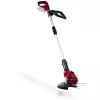Cordless Lawn Mower and Grass Trimmer Set EINHELL GE-CM 18/30 + GE-CT 18, red/black, Li-ion 4.0Ah