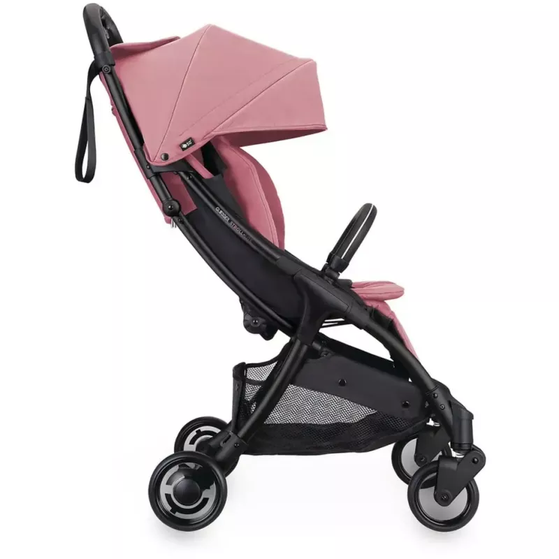 Stroller GLOBBER Stroll Lite pink – compact lightweight foldable stroller